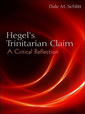 cover image of Hegel's Trinitarian Claim